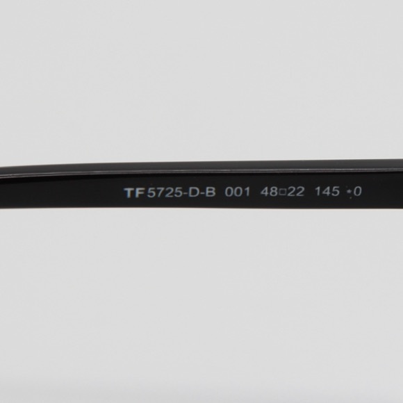 NEW EYEGLASSES TOM FORD TF5725/D/B 001 + AR EYEWEAR TOM FORD FT5725/D/B BLACK - Picture 12 of 12